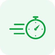 Icon for Faster time to install