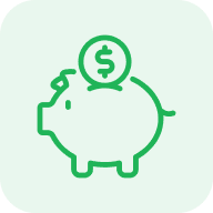 Icon for Save money