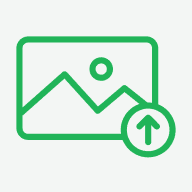 Upload a photo and a video from home