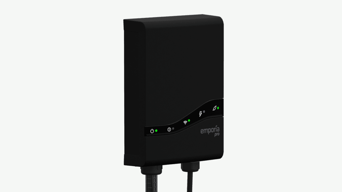 Emporia Emporia Pro J1772 - Black - Hardwired