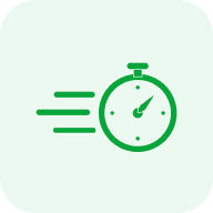 Icon for Faster time to install