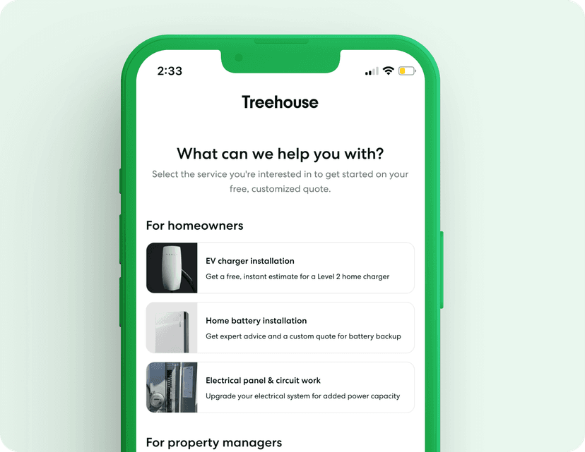 Tree House Phone Treehouse - The smartest way to electrify®