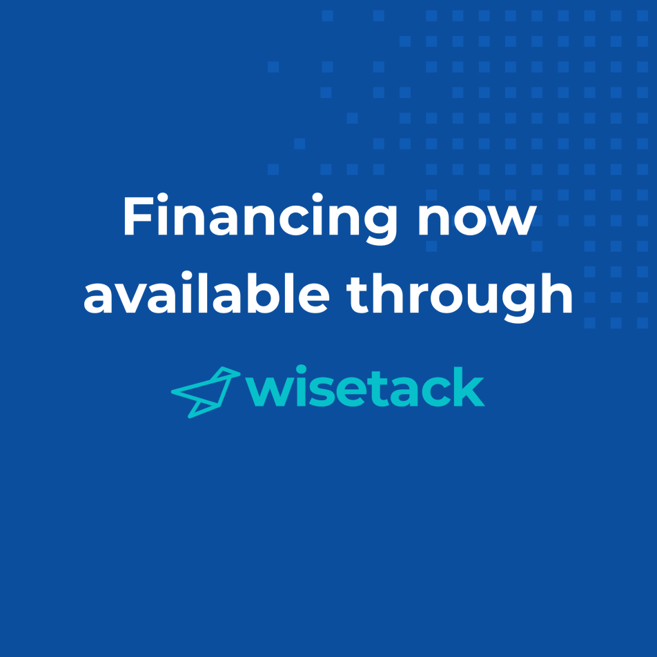 Financing now available through Wisetack